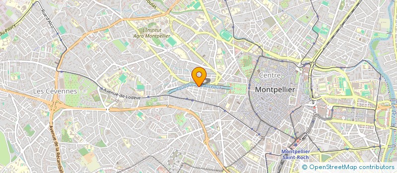 localisation de l'entreprise SYNDICAT DES COPROPRIETAIRES CAMPUS COMEDIE à MONTPELLIER