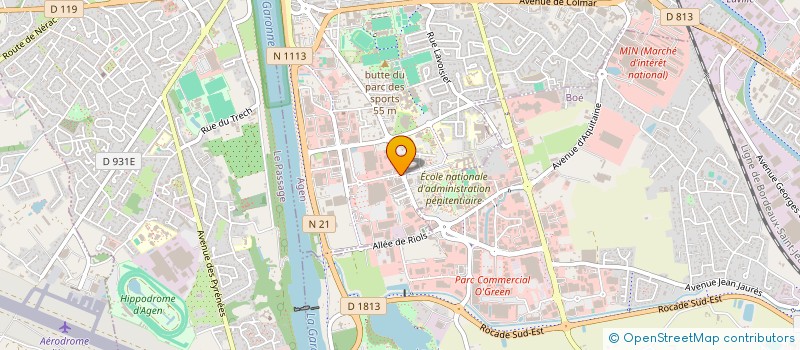 localisation de l'entreprise SYNDICAT DES COPROPRIETAIRES CC AGEN SUD - 47000 AGEN  AGEN