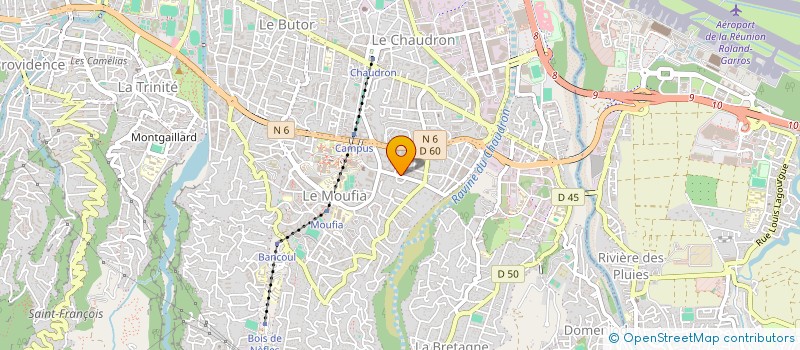 localisation de l'entreprise SYNDICAT DES COPROPRIETAIRES CENTRAL FAC 11 à SAINT-DENIS