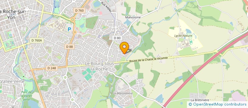 localisation de l'entreprise SYNDICAT DES COPROPRIETAIRES CHANTILLY I & II à LA ROCHE-SUR-YON