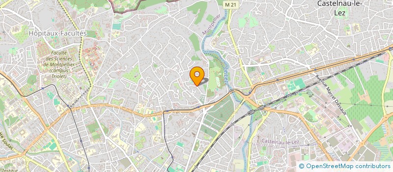 localisation de l'entreprise SYNDICAT DES COPROPRIETAIRES DAPHNE à MONTPELLIER