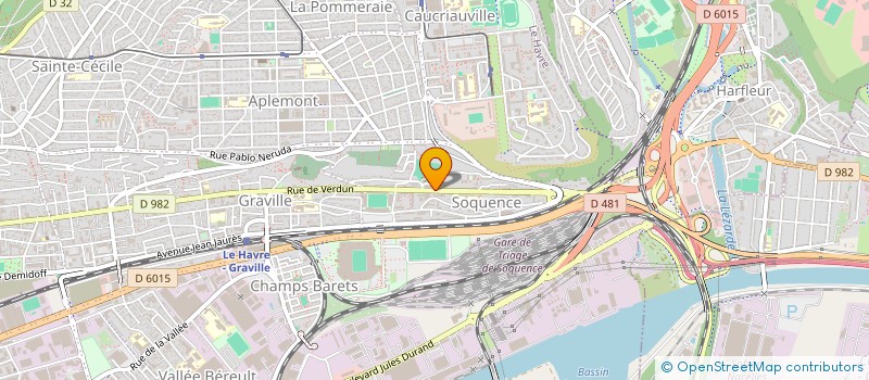 localisation de l'entreprise SYNDICAT DES COPROPRIETAIRES DE L'ILOT E 2 à LE HAVRE