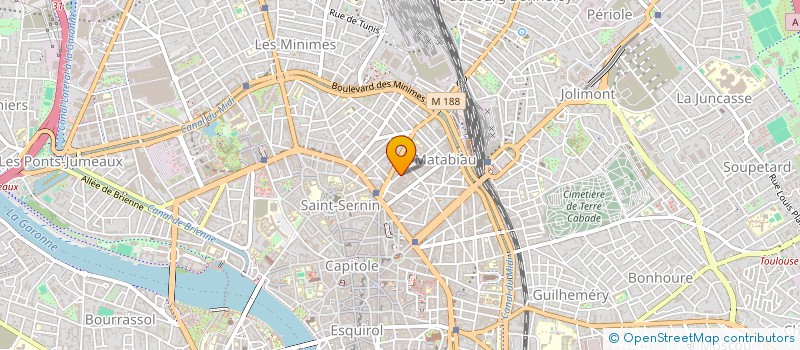 localisation de l'entreprise SYNDICAT DES COPROPRIETAIRES DE L'IMMEUBLE 13 RUE RAYMOND IV à TOULOUSE