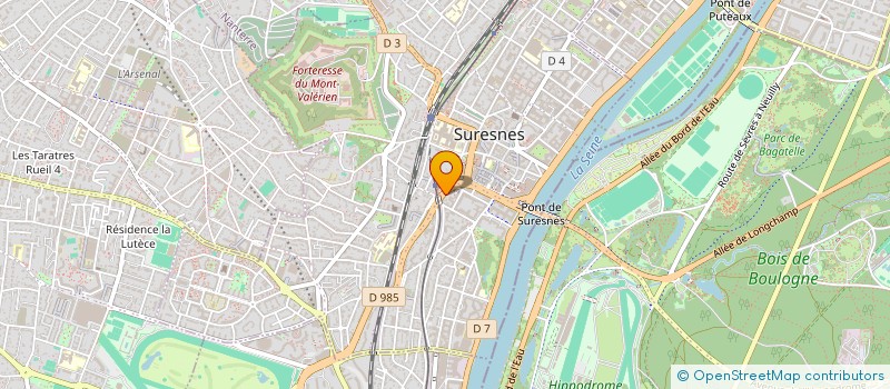 localisation de l'entreprise SYNDICAT DES COPROPRIETAIRES DE L IMMEUBLE 49 BOULEVARD HENRI SELLIER SURESNES à SURESNES