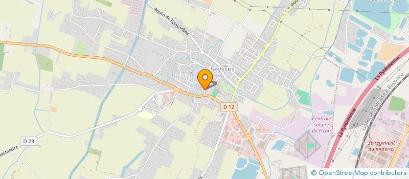 localisation de l'entreprise SYNDICAT DES COPROPRIETAIRES DE L IMMEUBLE RESIDENCE CARRE DES ARTS  SEYSSES