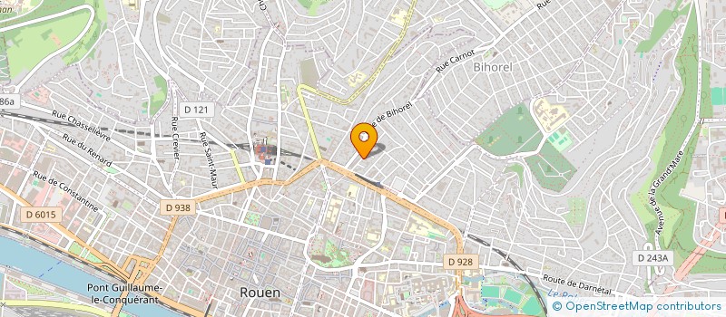 localisation de l'entreprise SYNDICAT DES COPROPRIETAIRES DE LA RES ARSENE LUPIN à ROUEN