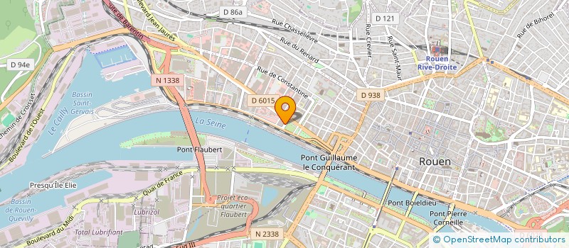 localisation de l'entreprise SYNDICAT DES COPROPRIETAIRES DE LA RES COEUR DE VILLAGE à ROUEN