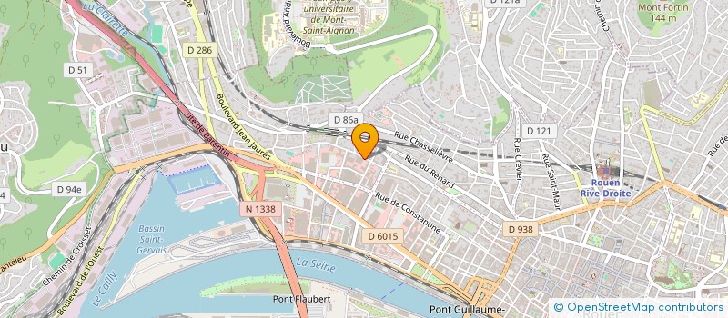 localisation de l'entreprise SYNDICAT DES COPROPRIETAIRES DE LA RES L HARMONIUM à ROUEN