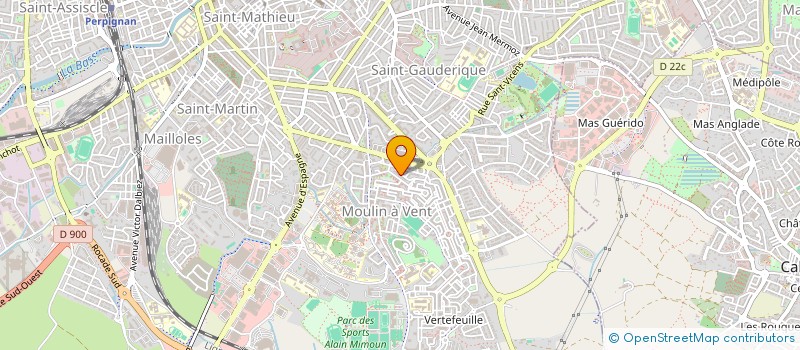 localisation de l'entreprise SYNDICAT DES COPROPRIETAIRES DE LA RESID  PERPIGNAN