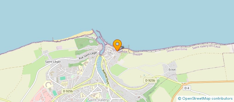 localisation de l'entreprise SYNDICAT DES COPROPRIETAIRES DE LA RESIDENCE 33 RUE DES REMPARTS  SAINT-VALERY-EN-CAUX