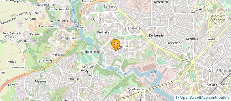 localisation de l'entreprise SYNDICAT DES COPROPRIETAIRES DE LA RESIDENCE FRANCIS GARNIER - 4, 6 & 8 à BREST