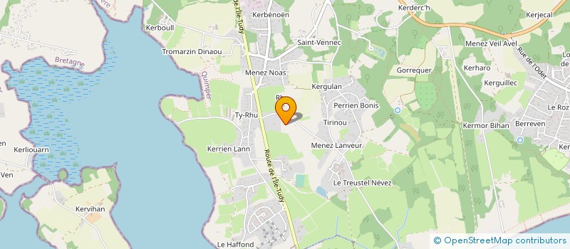 localisation de l'entreprise SYNDICAT DES COPROPRIETAIRES DE LA RESIDENCE KERLOCH GWEN  COMBRIT