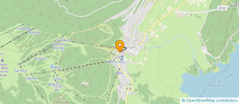 localisation de l'entreprise SYNDICAT DES COPROPRIETAIRES DE LA RESIDENCE LE PANORAMIC I  LES ANGLES