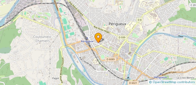 localisation de l'entreprise SYNDICAT DES COPROPRIETAIRES DE LA RESIDENCE SAINT MARTIN  PERIGUEUX