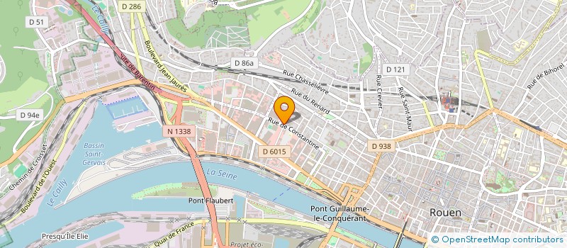 localisation de l'entreprise SYNDICAT DES COPROPRIETAIRES DE LA RESIDENCE VILLA CONSTANCE à ROUEN