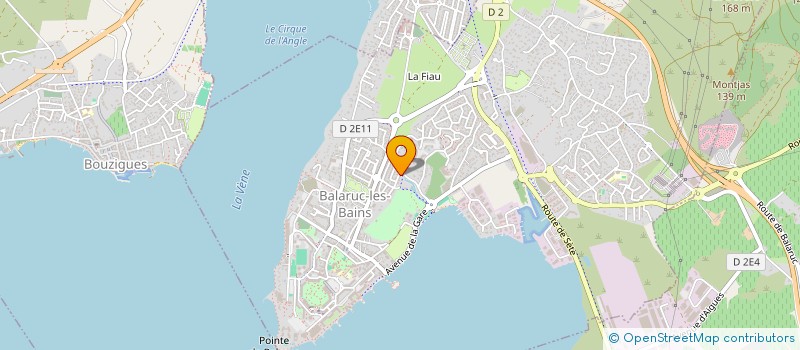 localisation de l'entreprise SYNDICAT DES COPROPRIETAIRES DES MARINES à FRONTIGNAN