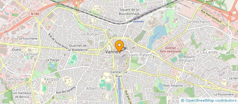 localisation de l'entreprise SYNDICAT DES COPROPRIETAIRES DU 12 RUE BILLAULT à VANNES