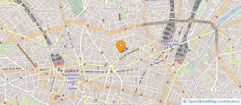 localisation de l'entreprise SYNDICAT DES COPROPRIETAIRES DU 24 RUE RODIER  PARIS