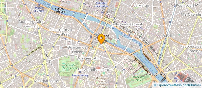 localisation de l'entreprise SYNDICAT DES COPROPRIETAIRES DU 46 RUE GALANDE 75005 PARIS  PARIS