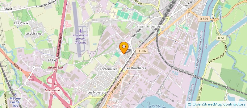 localisation de l'entreprise SYNDICAT DES COPROPRIETAIRES DU 49 RUE PAUL ELUARD  MACON