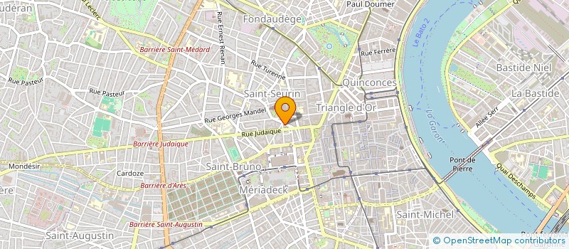 localisation de l'entreprise SYNDICAT DES COPROPRIETAIRES DU 56 RUE GEORGES MANDEL 33000 BORDEAUX  BORDEAUX