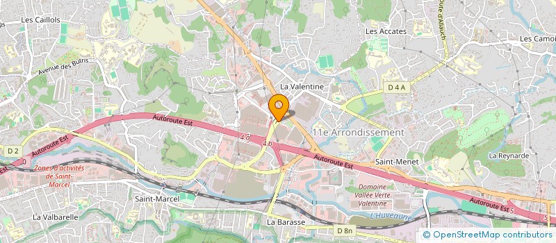 localisation de l'entreprise SYNDICAT DES COPROPRIETAIRES DU CENTRE D'EQUIPEMENT DE LA PERSONNE ET DE LA MAISON  MARSEILLE