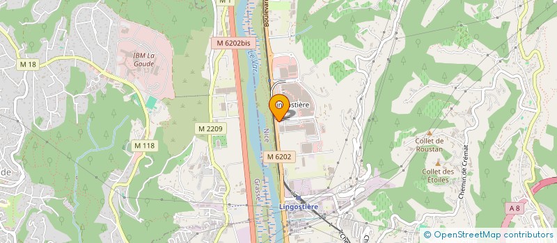 localisation de l'entreprise SYNDICAT DES COPROPRIETAIRES DU FORUM NICE LINGOSTIERE  NICE