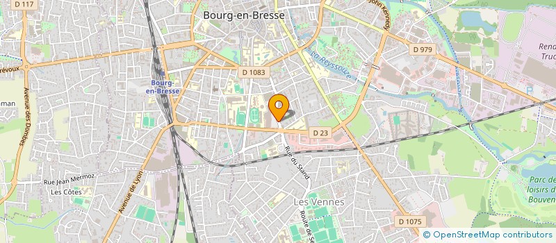 localisation de l'entreprise SYNDICAT DES COPROPRIETAIRES DU SDC LES ARBELLES à BOURG-EN-BRESSE