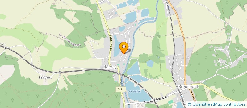 localisation de l'entreprise SYNDICAT DES COPROPRIETAIRES DU TROISIEME LOTISSEMENT LAINE  MEREY