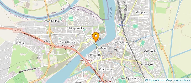 localisation de l'entreprise SYNDICAT DES COPROPRIETAIRES ILOT 4  ARLES