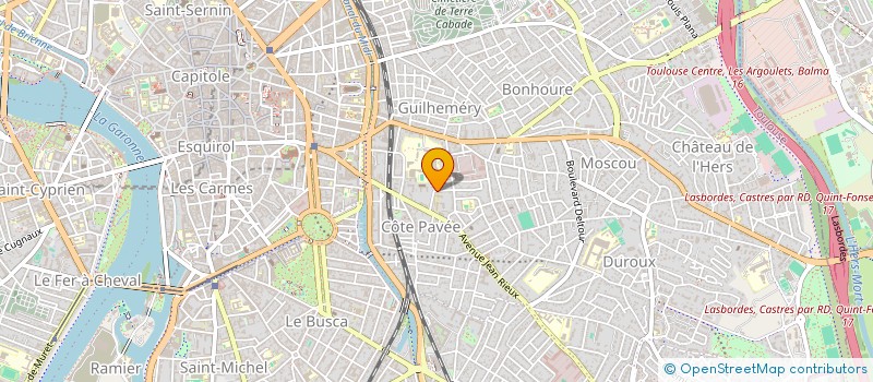 localisation de l'entreprise SYNDICAT DES COPROPRIETAIRES IMMEUBLE RUE LENFANT à TOULOUSE