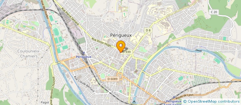 localisation de l'entreprise SYNDICAT DES COPROPRIETAIRES L'AZUREEN  PERIGUEUX