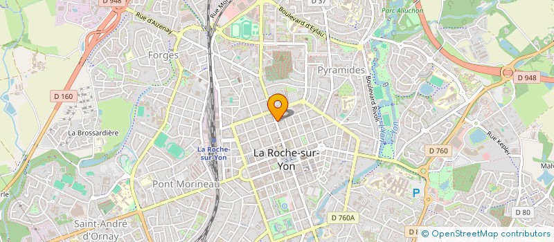 localisation de l'entreprise SYNDICAT DES COPROPRIETAIRES LE 89 à LA ROCHE-SUR-YON