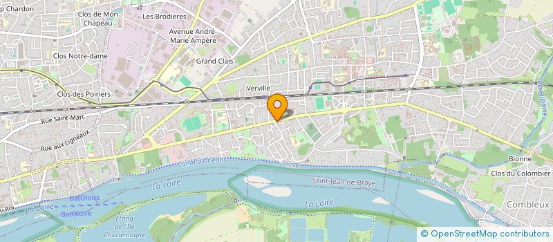 localisation de l'entreprise SYNDICAT DES COPROPRIETAIRES LE CLOS     SAINT JEAN à SAINT-JEAN-DE-BRAYE