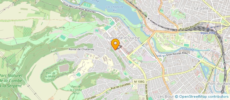 localisation de l'entreprise SYNDICAT DES COPROPRIETAIRES LE COTEAU  DIJON