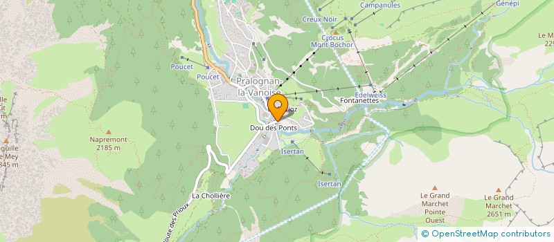 localisation de l'entreprise SYNDICAT DES COPROPRIETAIRES LE FERME DE PRALOGNAN  PRALOGNAN-LA-VANOISE