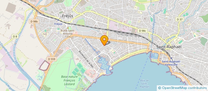 localisation de l'entreprise SYNDICAT DES COPROPRIETAIRES LE GENEPY à FREJUS