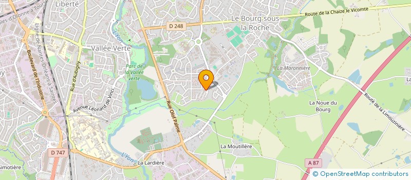 localisation de l'entreprise SYNDICAT DES COPROPRIETAIRES LE HAMEAU DU COTEAU à LA ROCHE-SUR-YON