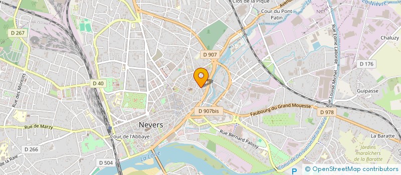 localisation de l'entreprise SYNDICAT DES COPROPRIETAIRES LE MANCINI à NEVERS