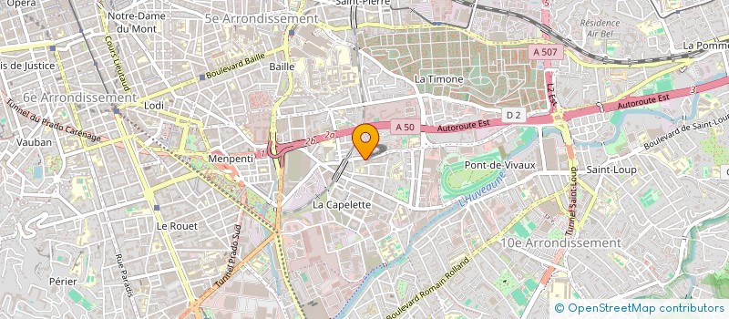 localisation de l'entreprise SYNDICAT DES COPROPRIETAIRES LE MIREILLE 13010 MARSEILLE à MARSEILLE