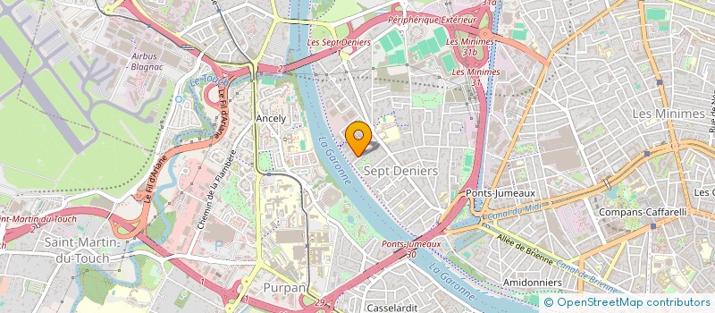 localisation de l'entreprise SYNDICAT DES COPROPRIETAIRES LE MOGADOR à TOULOUSE