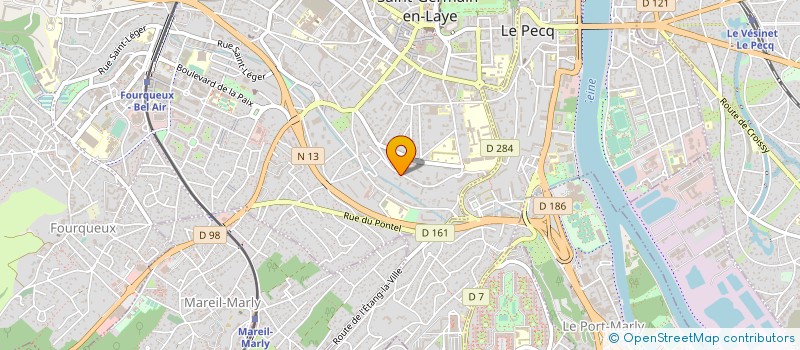 localisation de l'entreprise SYNDICAT DES COPROPRIETAIRES LES CATORS  SAINT-GERMAIN-EN-LAYE