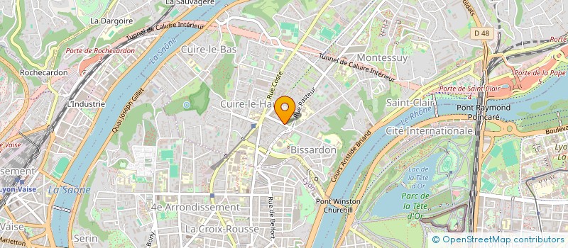 localisation de l'entreprise SYNDICAT DES COPROPRIETAIRES LES ECRINS à CALUIRE-ET-CUIRE