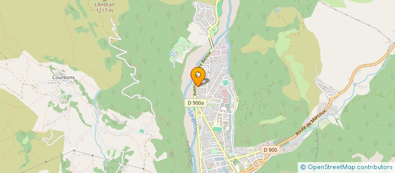 localisation de l'entreprise SYNDICAT DES COPROPRIETAIRES LES SAULES à DIGNE-LES-BAINS