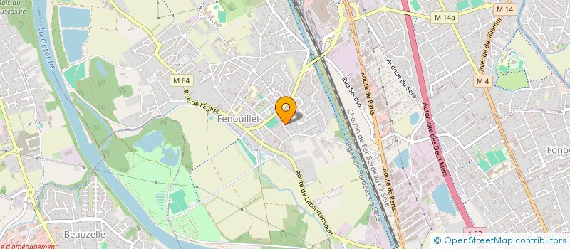 localisation de l'entreprise SYNDICAT DES COPROPRIETAIRES LES SPORTS  FENOUILLET