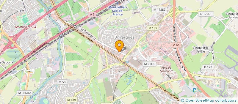 localisation de l'entreprise SYNDICAT DES COPROPRIETAIRES LES VILLAGES D OR à LATTES