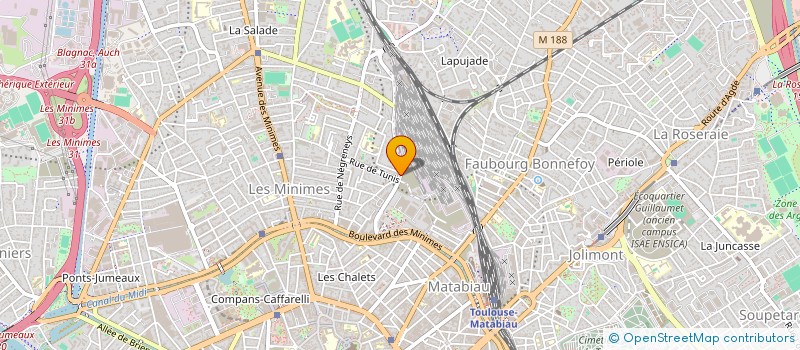 localisation de l'entreprise SYNDICAT DES COPROPRIETAIRES OPALE à TOULOUSE