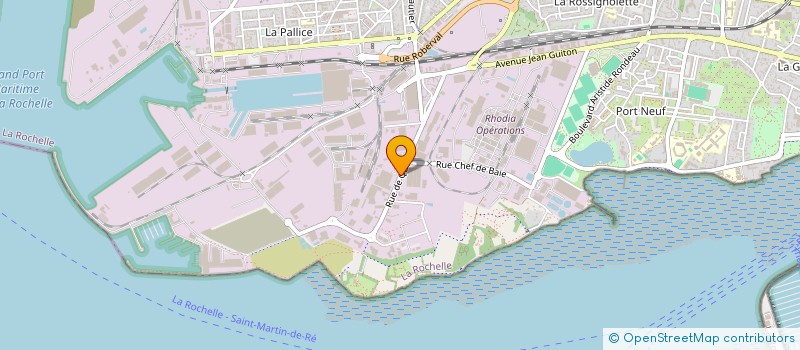 localisation de l'entreprise SYNDICAT DES COPROPRIETAIRES PARK CONCEPT 1  LA ROCHELLE