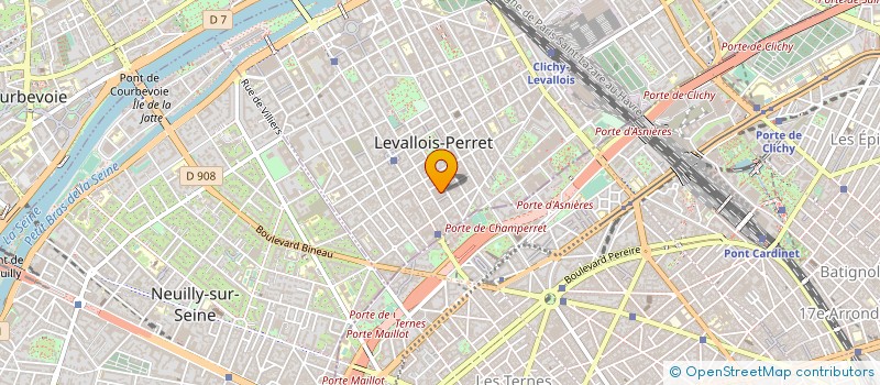 localisation de l'entreprise SYNDICAT DES COPROPRIETAIRES PLACE HENRI BARBUSSE à LEVALLOIS-PERRET