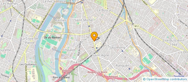 localisation de l'entreprise SYNDICAT DES COPROPRIETAIRES QUARTIER LATIN  TOULOUSE